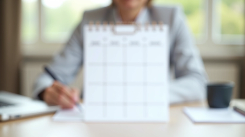 Calendar showing weekly cleaning schedule for different room types and areas